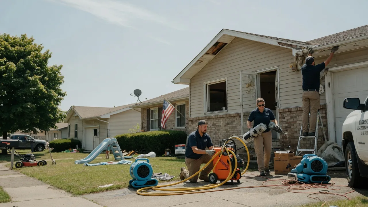 Water Damage Restoration in Gibson City, IL near me